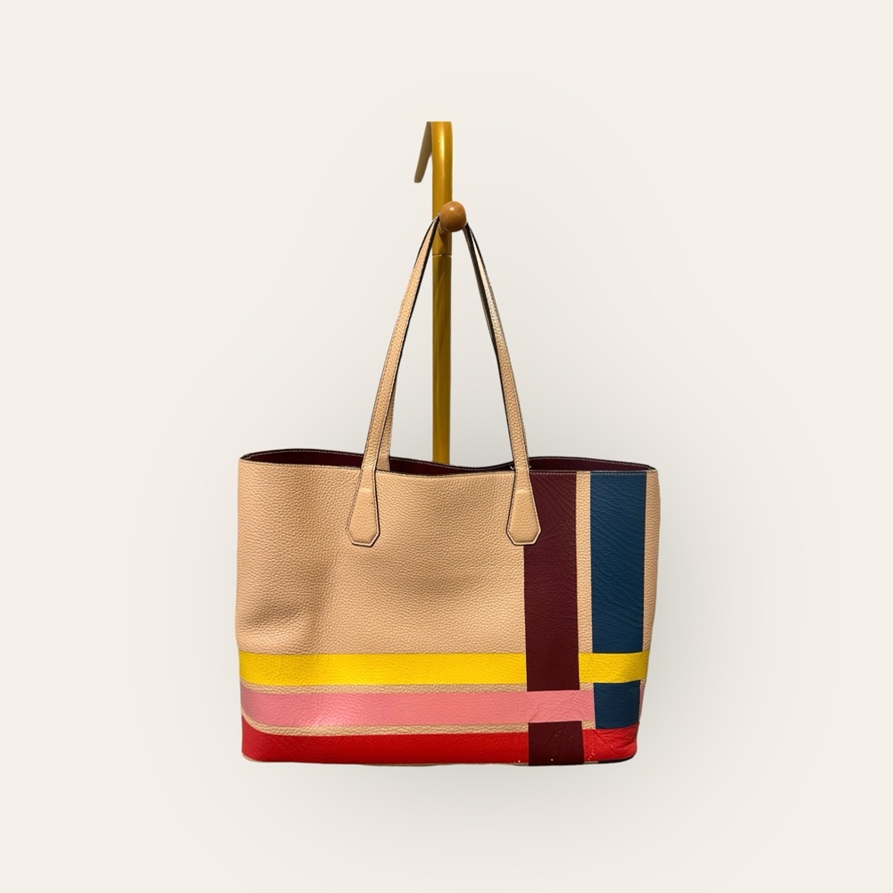 Tory Burch: Rare Multi-Color Perry Tote - Picture 4 of 15